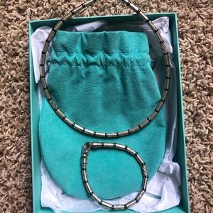 Tiffany bracelet and necklace set